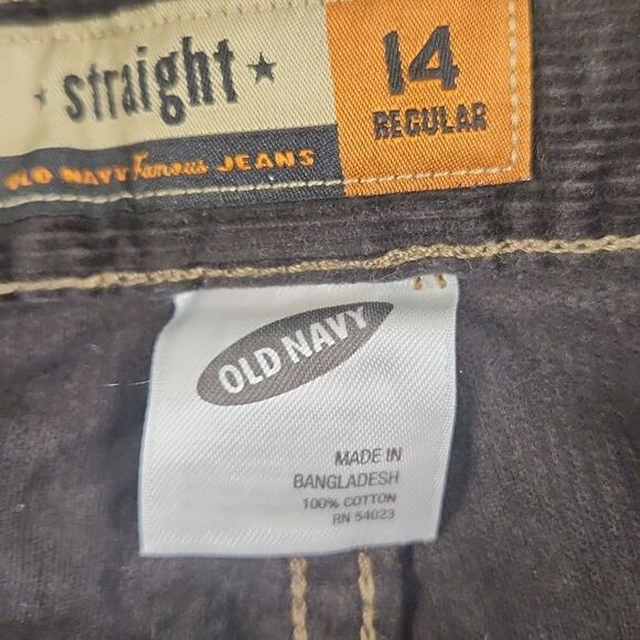 Old Navy Corduroy Straight Pants 14R - Picture 10 of 12